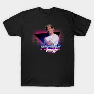 Patrick Swayze - Retro 80s Styled Fanart Design T-Shirt